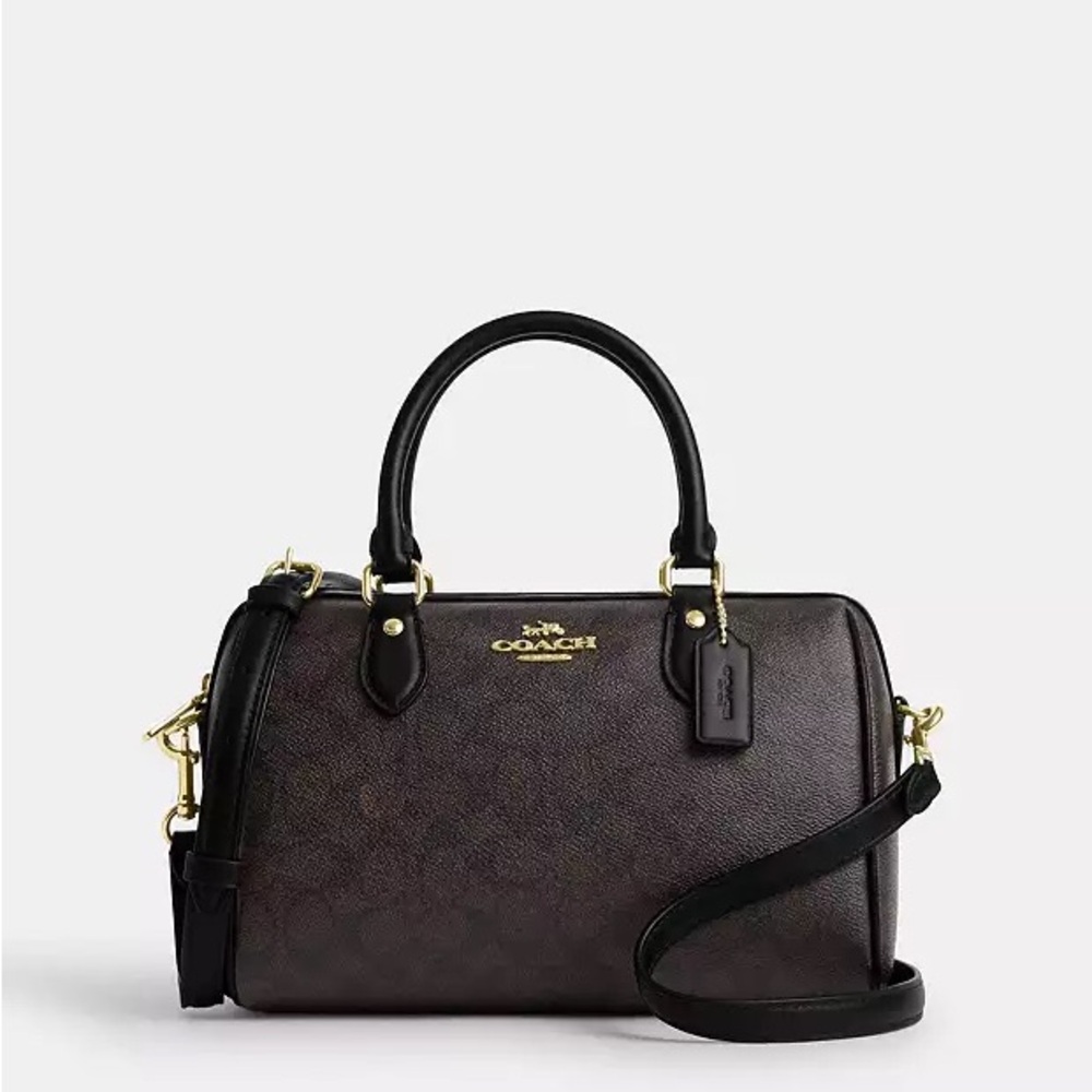 Rowan Satchel Bag In Signature Canvas